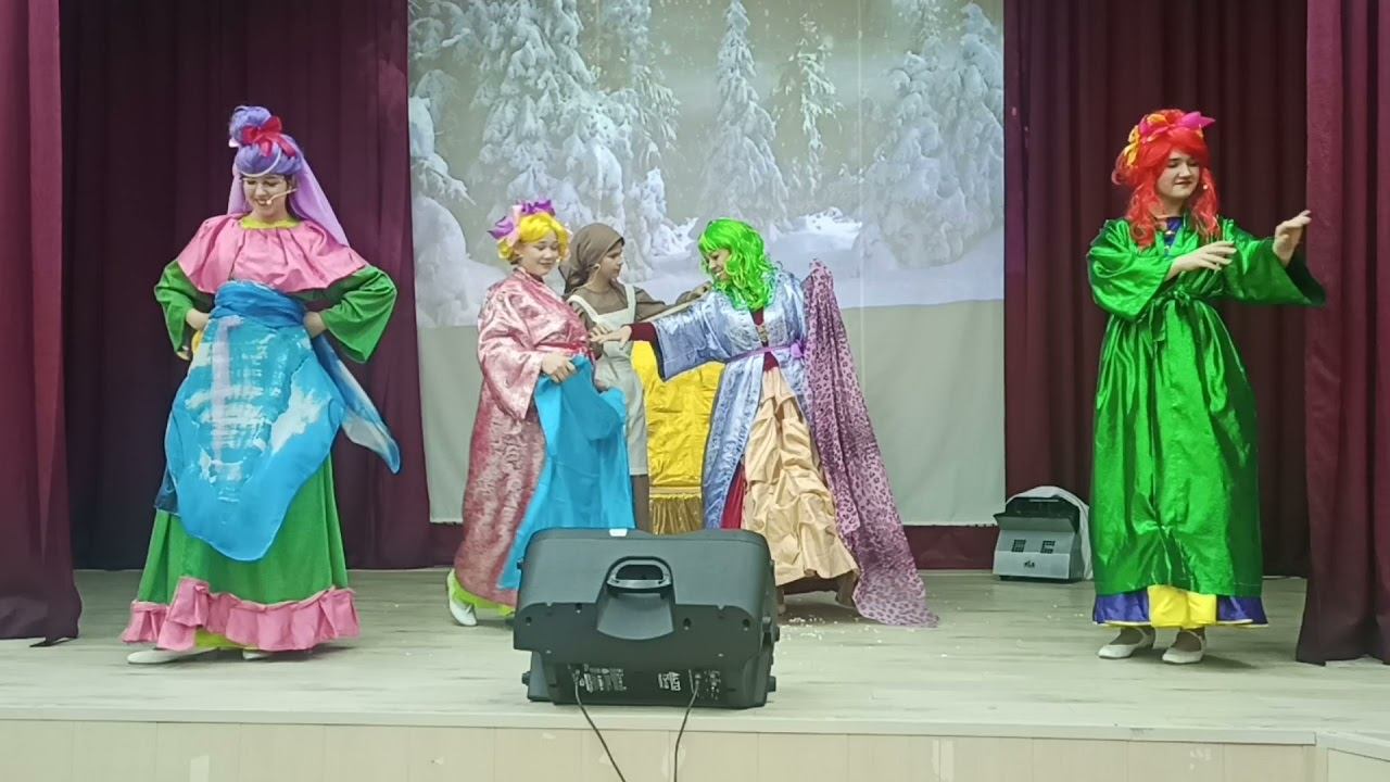 Православный спектакль "Золушка" п.Первомайский г.Копейск