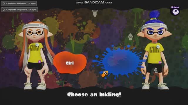 Splatoon (WII U) Gameplay