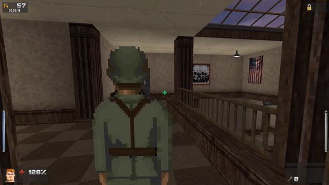 Wolfendoom: Blade of Agony - C1M2 Briefing - All Secrets No Commentary