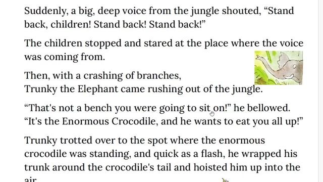 The Enormous Crocodile Chapter 6