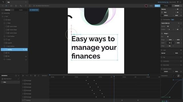 03 Animate Onboarding Screen _ The Motion Magic