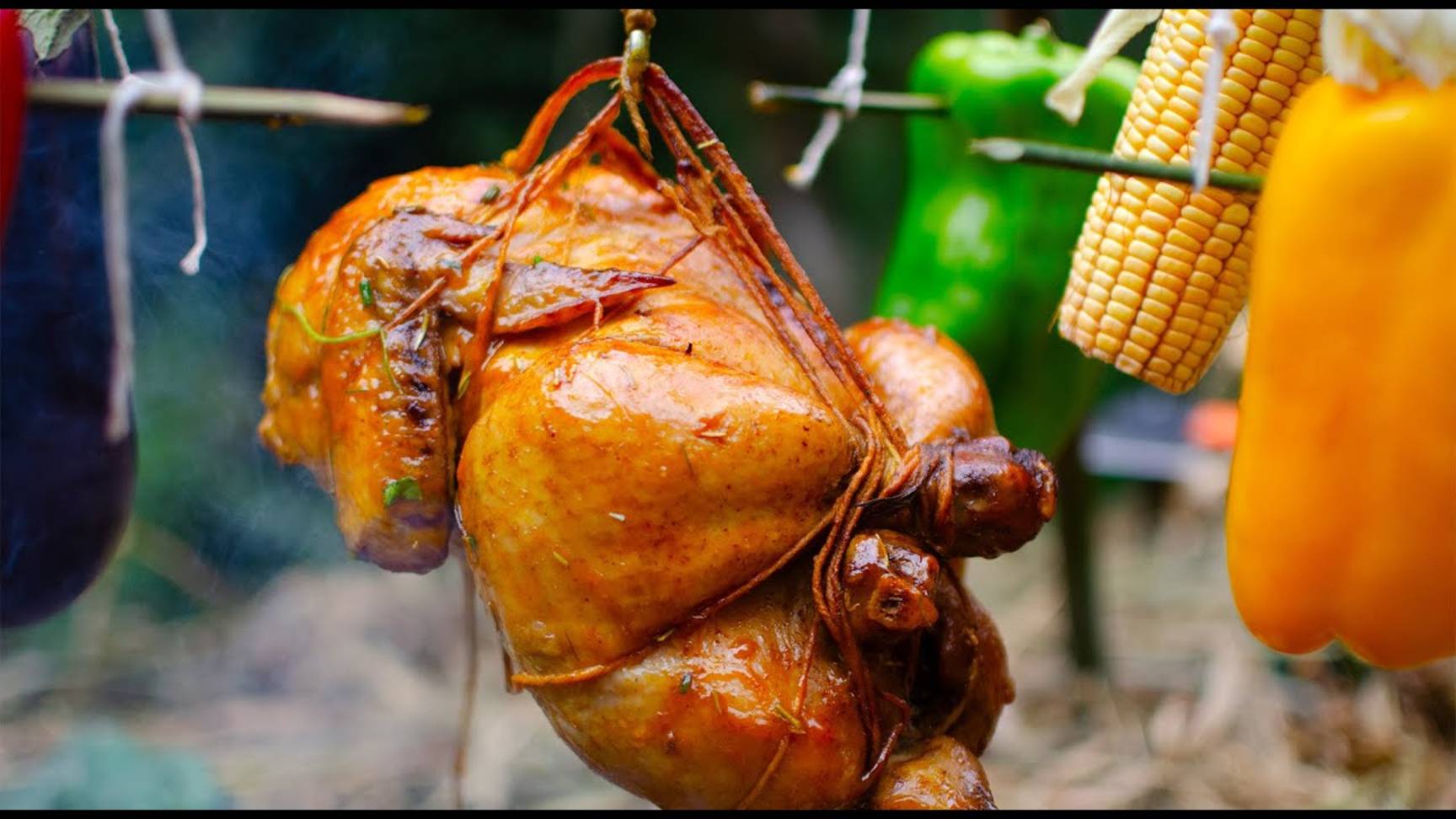 НЕВЕРОЯТНО, что эти ребята сделали с КУРИЦЕЙ | Готовим на костре 🍗