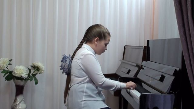 Григорьева Анна, МБОУ ДО "ДШИ №3" с.Курумоч, Фортепиано, младшая возрастная группа (11 лет)