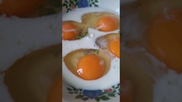 floating egg w milk  in bread