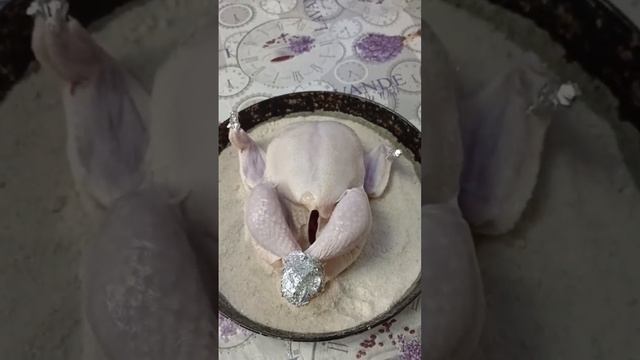 КУРИЦА НА СОЛИ.