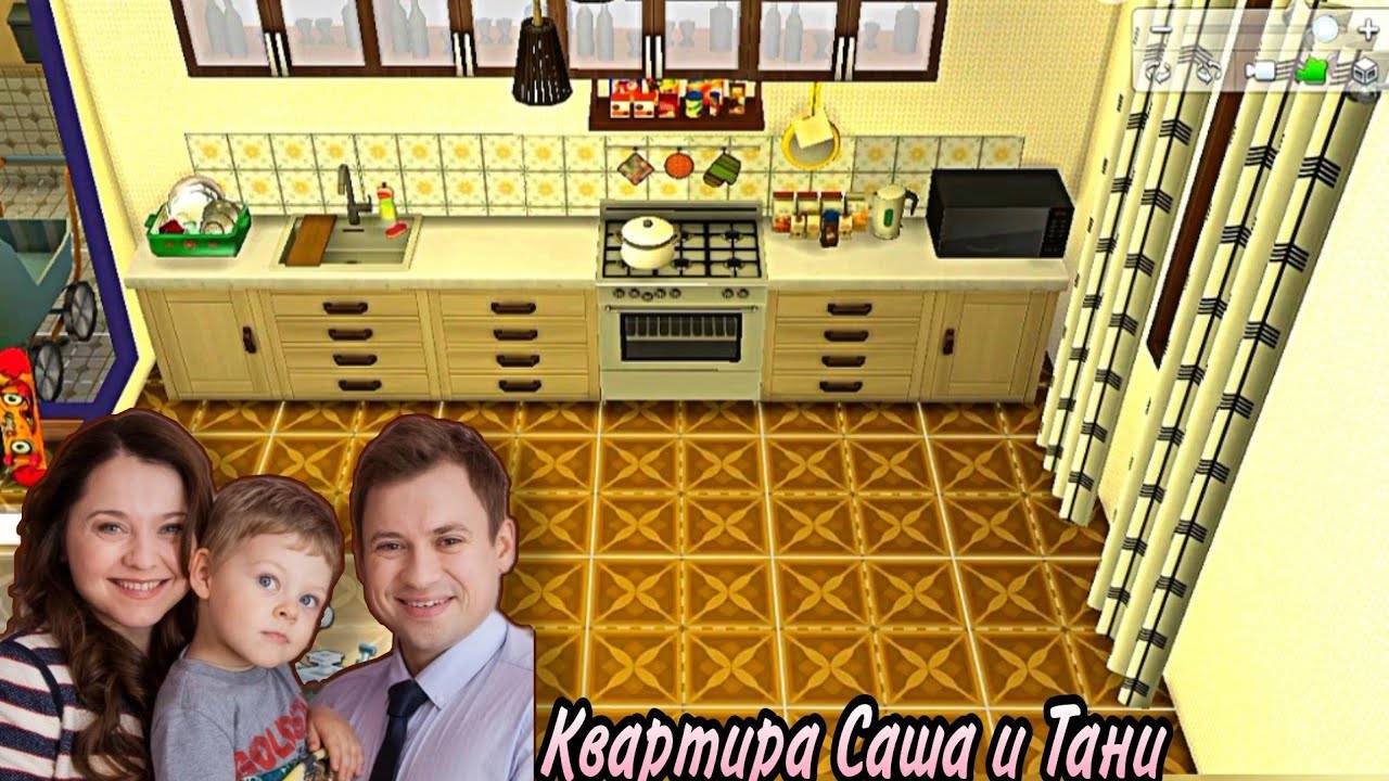 TS4_квартира из сериала СашаТаня[строительство в симс 4 ]the sims 4