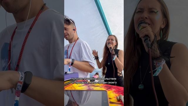 Лесная рокерша и пение в сете Dj Руслана Мазаева на фестивале🔥 Серия 2.