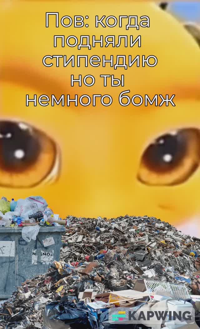 Пов: подняли стипендию но ты немного бомж