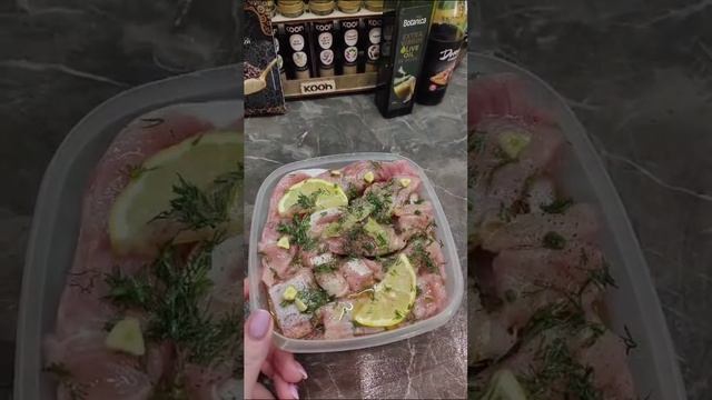 Вкусная рыбка своими руками 😋😋😋