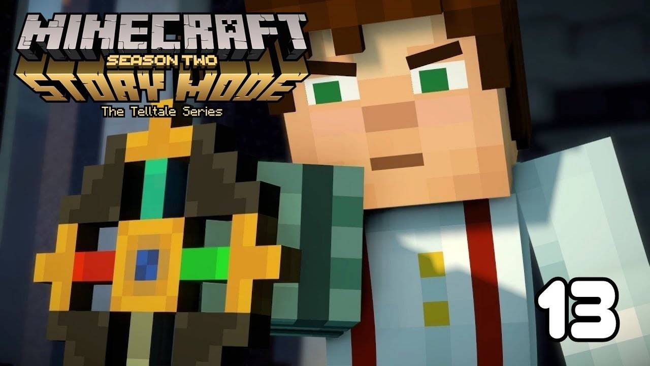 Секретная кнопка Minecraft Story Mode (серия 13)