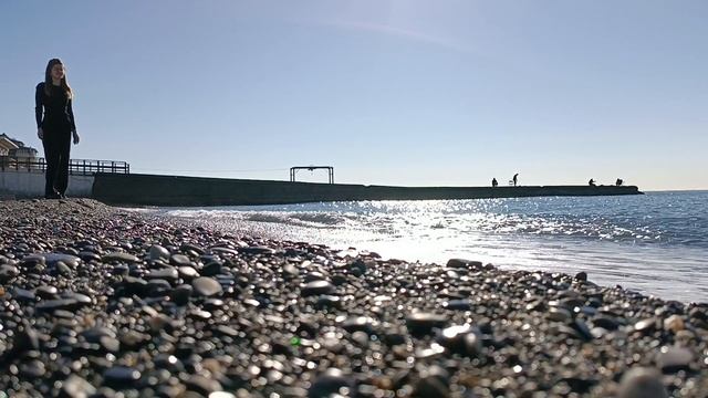 декабрь море Адлер.mp4