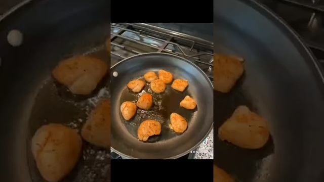 Scallop Caesar Salad
