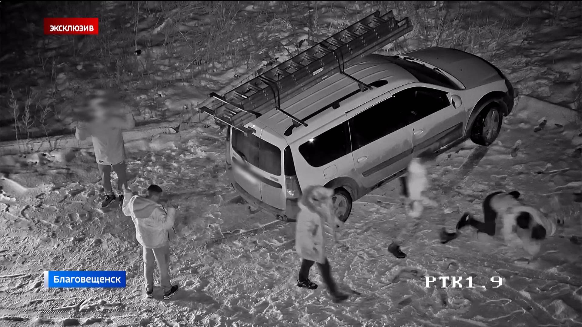 Эксклюзив «Вестей»: жесткое нападение на росгвардейца в Башкирии попало на видео
