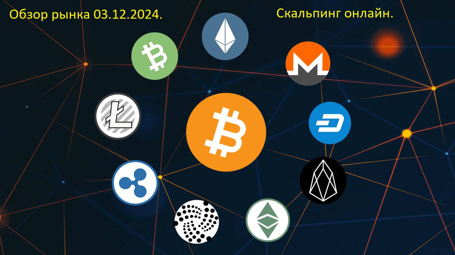 Обзор рынка 3.12.2024, торговля онлайн, скальпинг в прямом эфире!