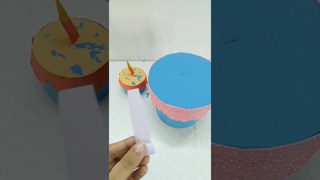 Easy Paper Cake Gift Box - Simple and Easy Art