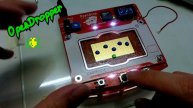 OpenDropper - Frogger 8bit Game on Digital Microfluidics Device