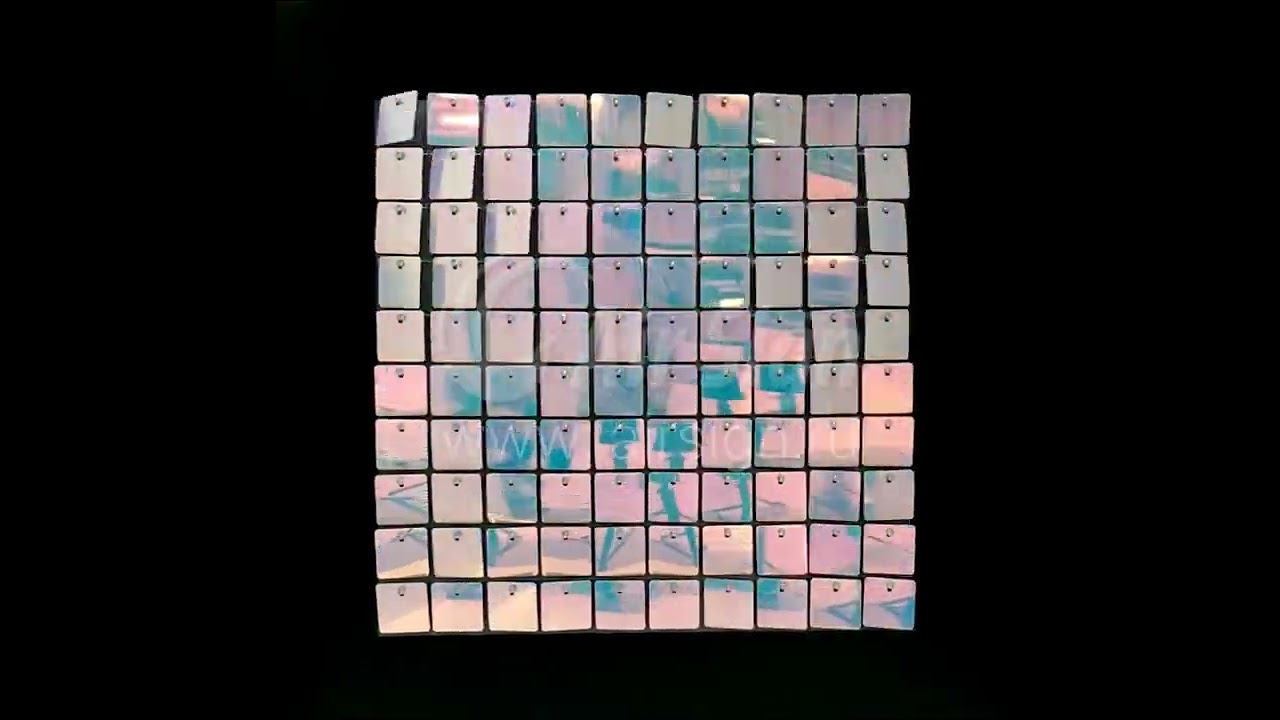 PI-22 Хамелеон небесно-голубой. Панель с пайетками Air Sign.