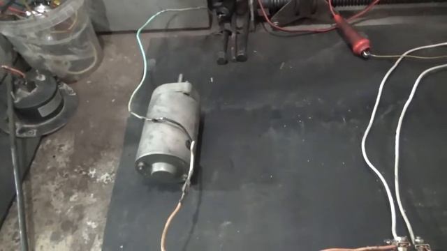 Как моторчик печки подключить на два режима работы.