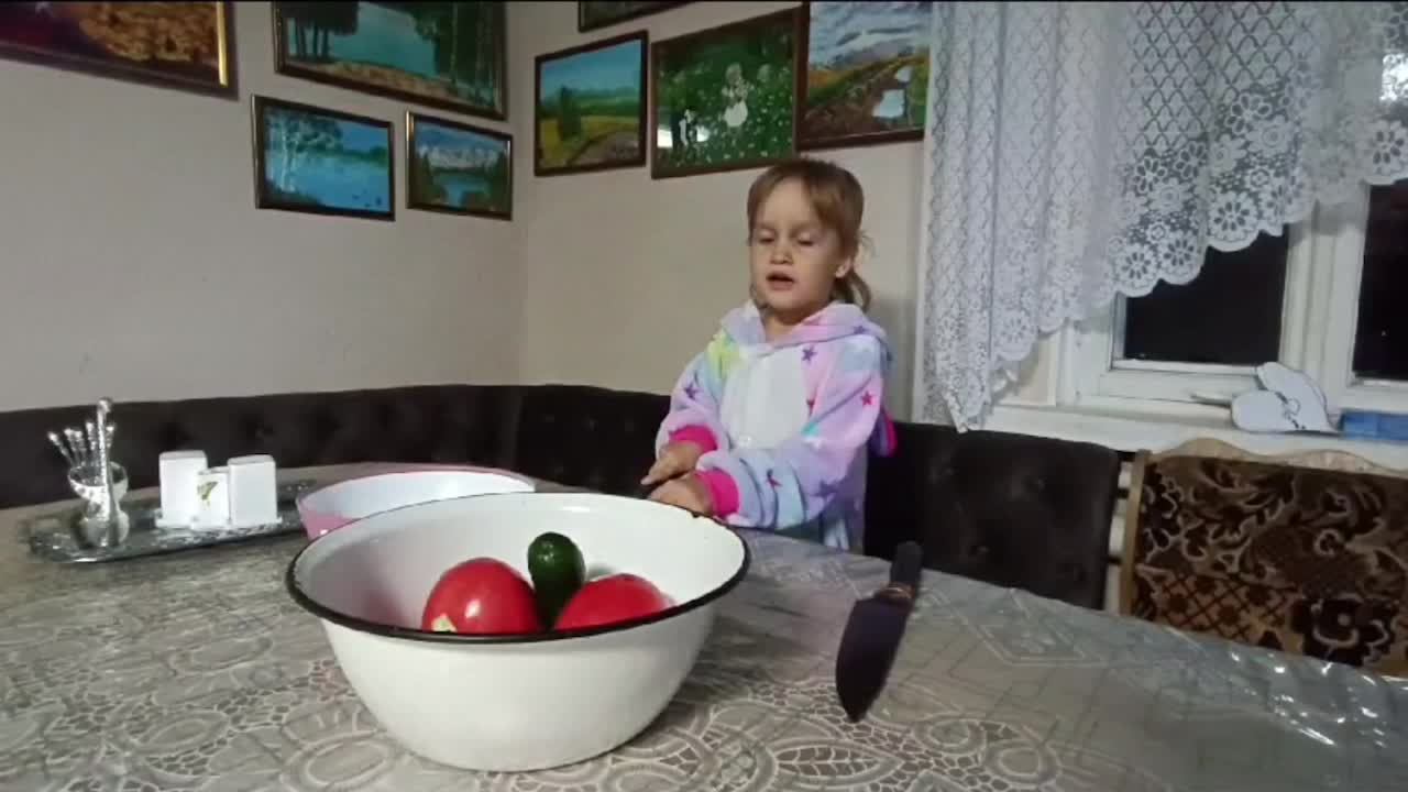 Вечерний Салатик от Настюши))- ВЛОГ-