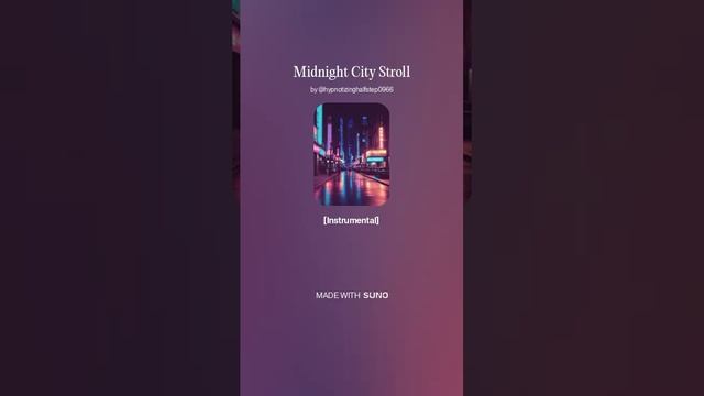 Midnight City Stroll