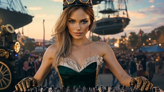STEAMPUNK FESTIVAL (2072)   AI Generated Music Video   Runway GEN-3