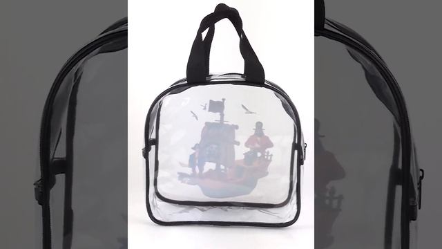 Прозрачная сумка-косметичка для фитнеса, бассейна, путешествия.