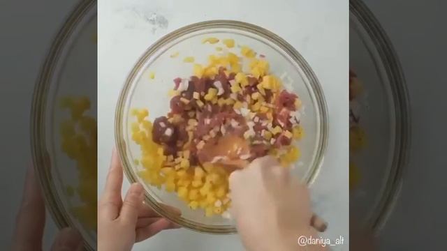 Пирог с мясом и картошкой ♥️