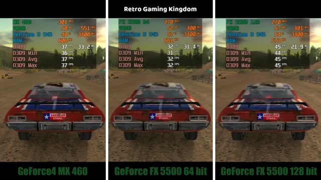 GeForce4 MX 460 vs GeForce FX 5500 Test In 8 Games (No FPS drop - Capture Card)