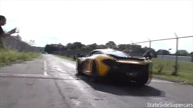 Активация гоночного режима McLaren P1!