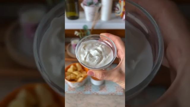 Готовим яблочное суфле детям. Подпишись ! рецепт в описании