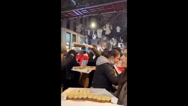 ГРУЗИНСКИЙ ЕВРОМАЙДАН ПОД КОПИРКУ.