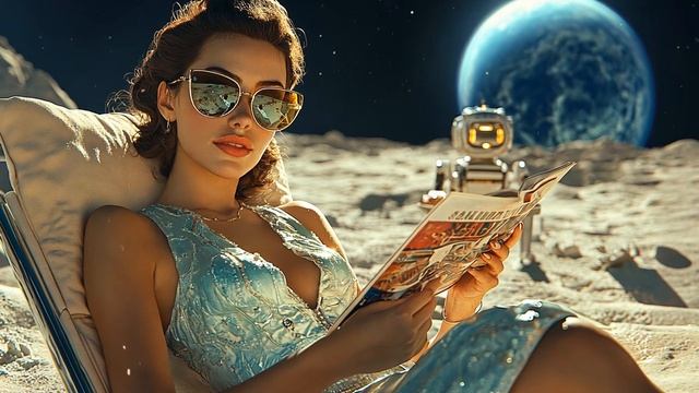 RETRO FUTURE Sci-fi Dreams Of The 1950s   AI Short Film   RUNWAY GEN-3