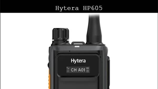 Распаковка Hytera HP605