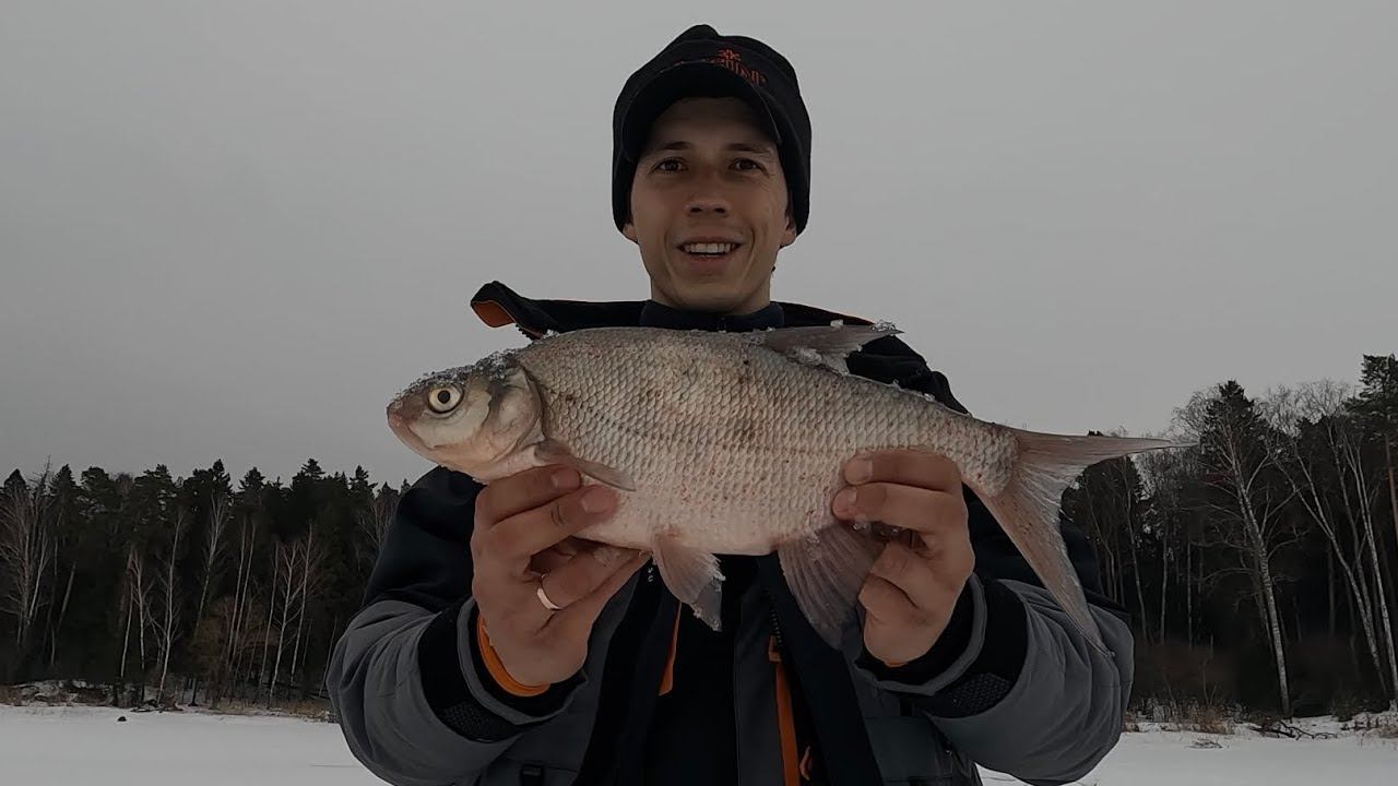 ЛОВЛЯ НА БЕЗМОТЫЛКУ (БЕЗНАСАДКУ) СО ЛЬДА. Лещ, плотва, окунь, трофейный ёрш…))