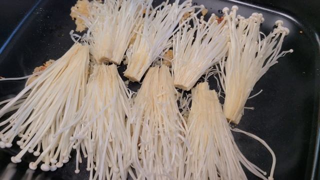 염증 뱃살 지방 잡는 팽이버섯 이렇게 드세요!! 다이어트하는 딸👩🦰뱃살 걱정하는 아내🧑🦱반찬 투정하는 남편🧔맛있다고 좋아합니다💯👏