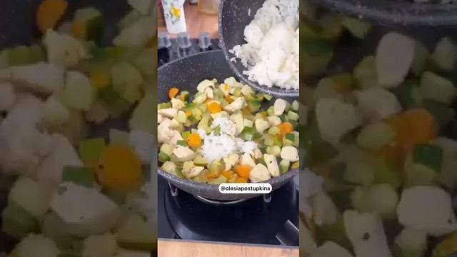 Нежный сливочный рис☺️