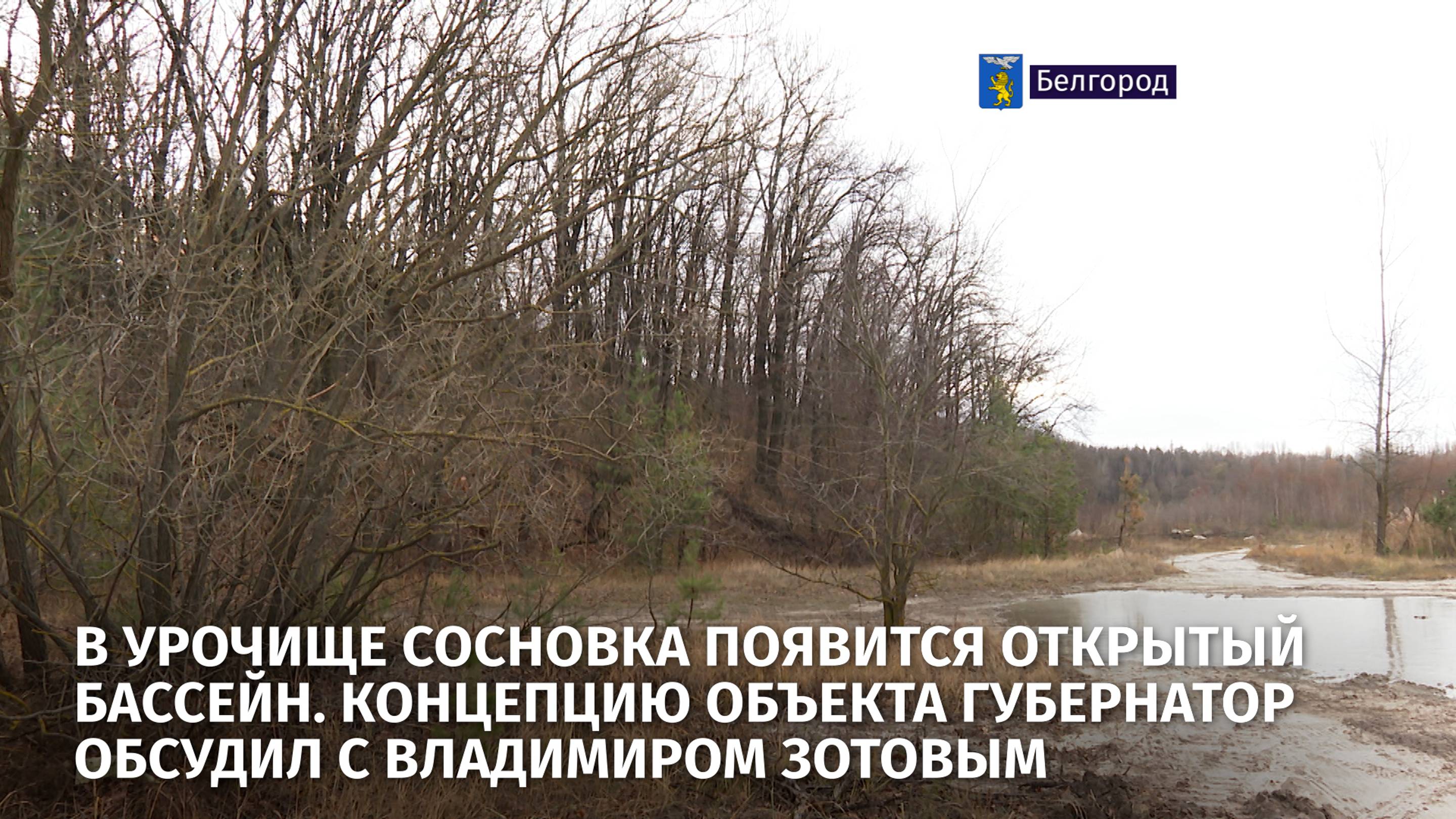 В урочище Сосновка появится открытый бассейн