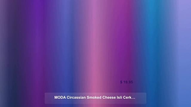 MODA Circassian Smoked Cheese Isli Cerkez Peyniri Whole Milk