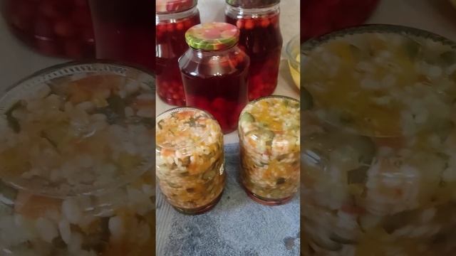 рассольник на зиму🥰