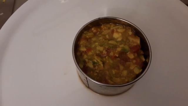 Обед Ужин побыстрому. Моцарелла со спаржей, и гуакамоле. Париж/Salade de mozzarella et asperges.