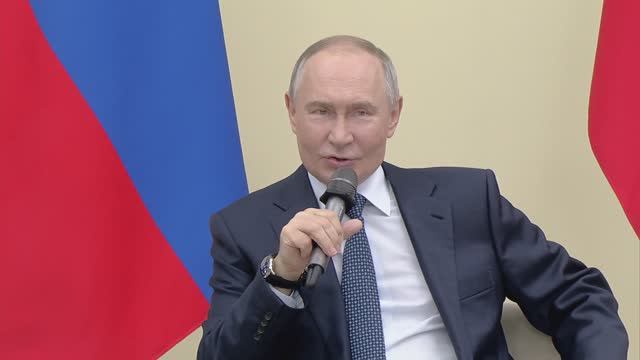 Владимир Путин. Встреча с участниками IV Конгресса молодых учёных 2 декабря 2024 года