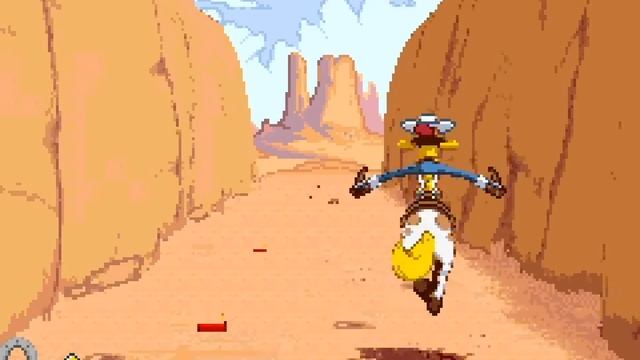 Lucky Luke: Wanted! (EU) (2001) [Game Boy Advance]