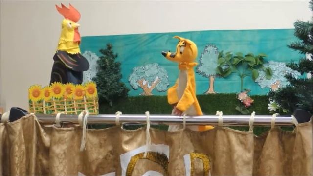 Лиса и петух! Кукольный спектакль