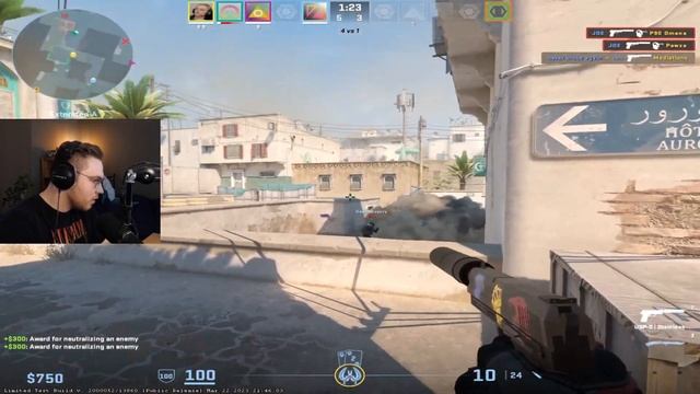 ohnePixel caught cheating in cs2