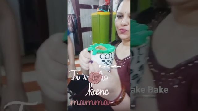 Mother's Day Special | Late Video 😊 #cupcake #mothersday #viral #egglesscake #bakery #cakedecoratio
