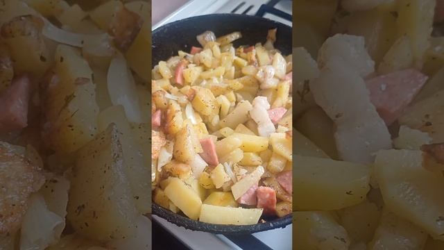 Правельный Рецепт от Антиквара !Как Правельно Жарить Картошку !. #барахолка #винтаж #антиквар #хобб