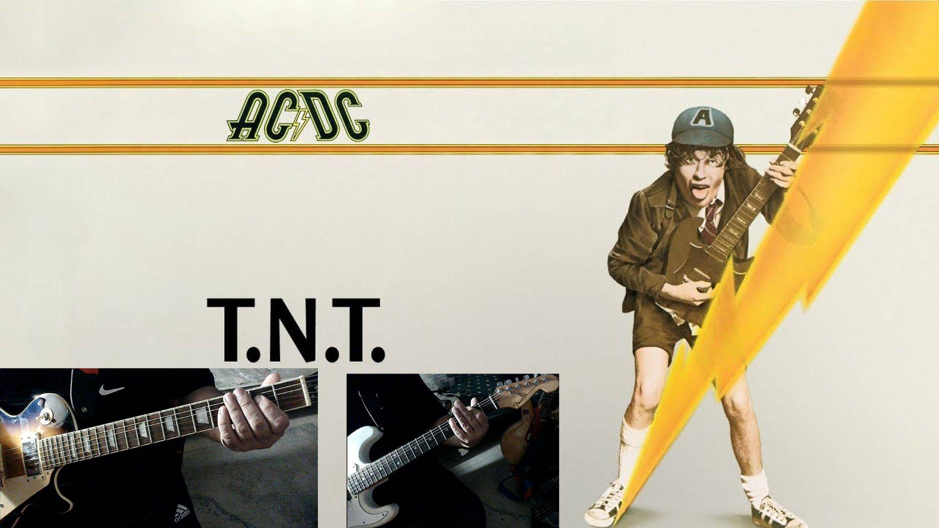 ACDC TNT guitar cover lesson by SAKIS KOTSIALIS