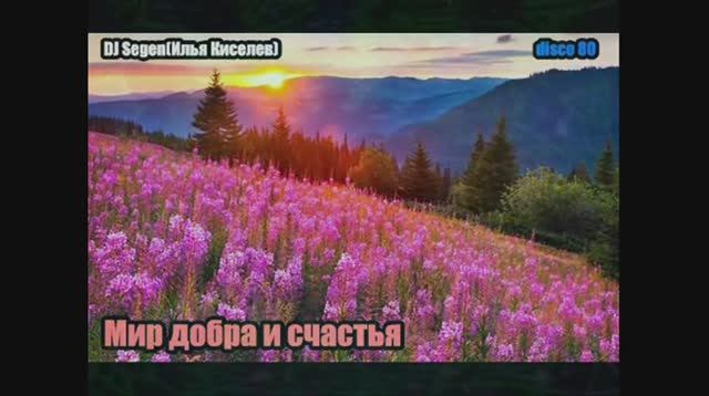 DJ Segen(Илья Киселев) Мир добра и счастья
