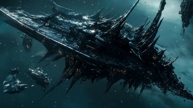 Pirate Spaceship - Fierce Pirate Beauties - Epic Cyberpunk Music   Sci-Fi AI Cosmos Short Cinematic