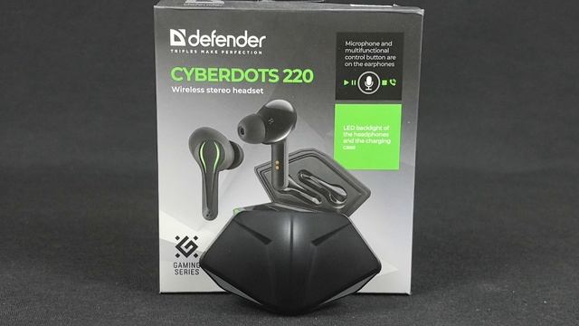 Defender CyberDots 220 микрофон